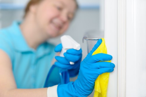 Cleaning adapted for local flats, terraces, and shared buildings